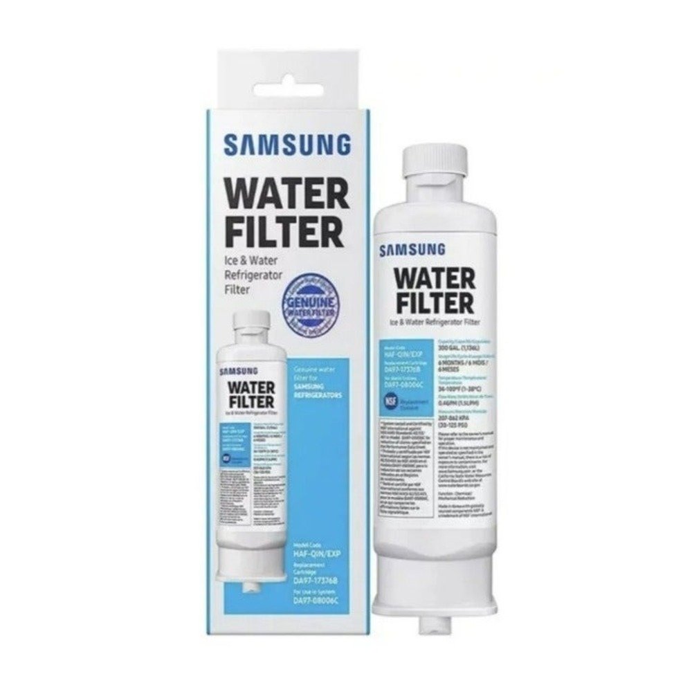 SAMSUNG Genuine Filter for Refrigerator Water and Ice, Carbon Block Filtration,
